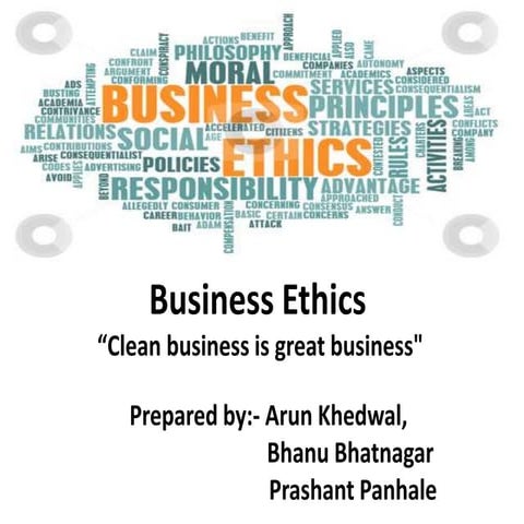 Business Ethics 