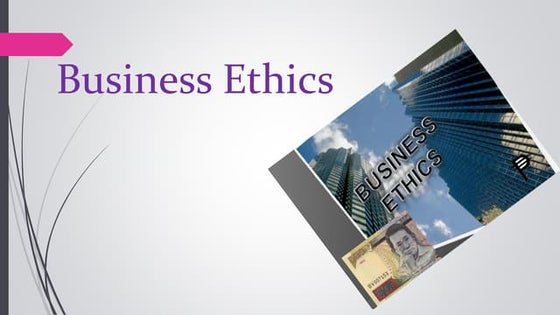 Corporate Governance and Business Ethics - PPT.pptx | Business ...