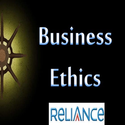 Business ethics of Reliance