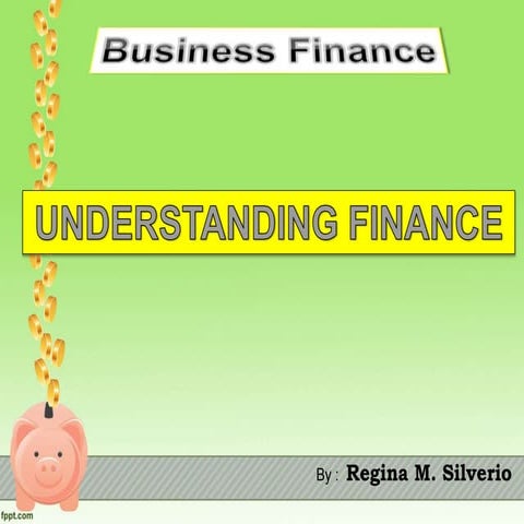 Business finance  introduction