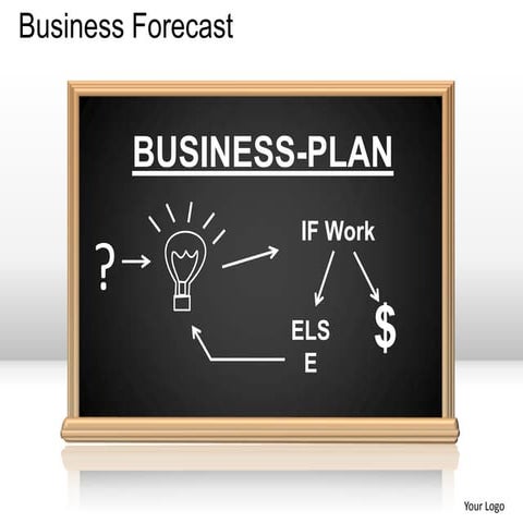 Business forecast powerpoint presentation templates