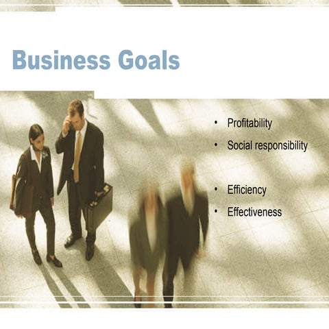 Business goals