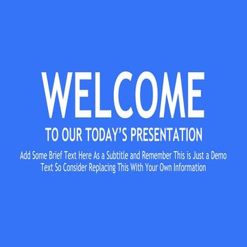 Business idea presentation google slides template
