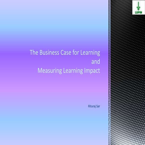 Business impact of learning