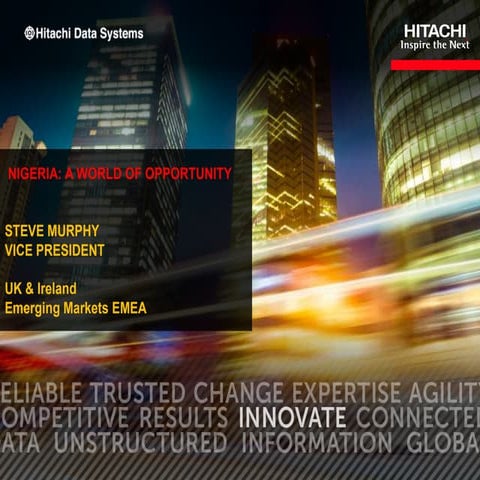 Business in Africa Pays: Nigeria Hitachi 2014