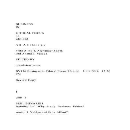 BUSINESS  IN  ETHICAL FOCUSndedition2A n  A n t .docx