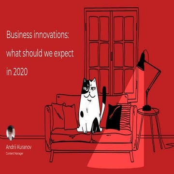 Business innovations: what should we expect in 2020