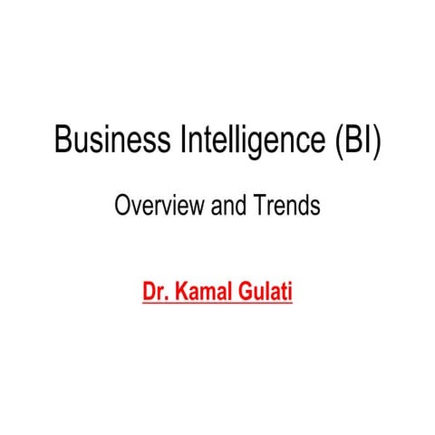 Business Intelligence in Laymen terms