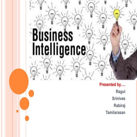 Business intelligence   information management