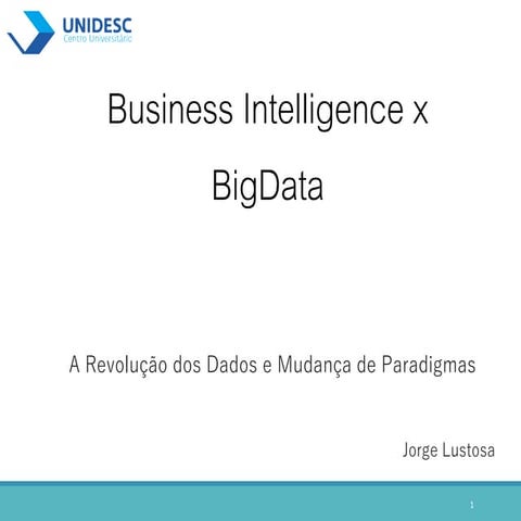 Business intelligence e Bigdata