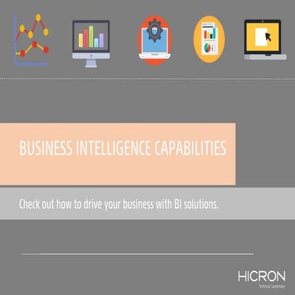 Business Intelligence Capabilities