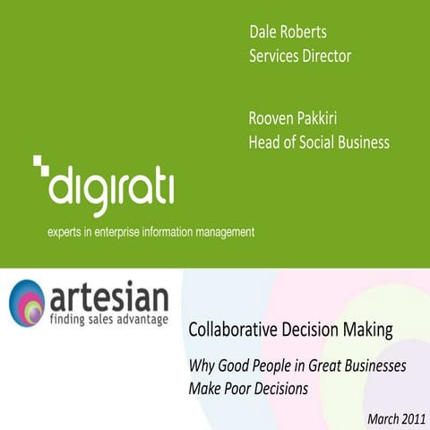 Business intelligence & collaboration