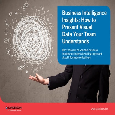 Business Intelligence Insights: How to Present Visual Data your Team Understands
