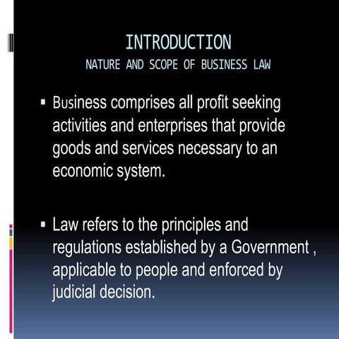 Business law