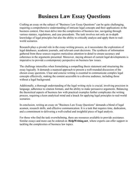 How To Write A Formal Prospectus For Paper - A | PDF