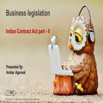 Indian Contract act part 2
