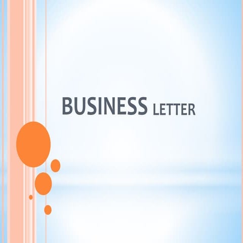 Business Letter: Surat resmi yang digunakan dalam konteks bisnis untuk berbag...