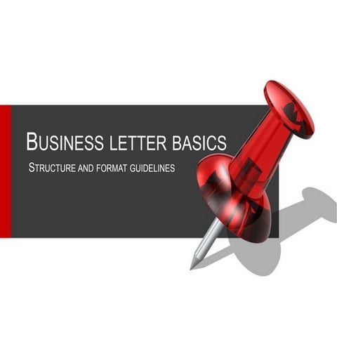 Business letter basics