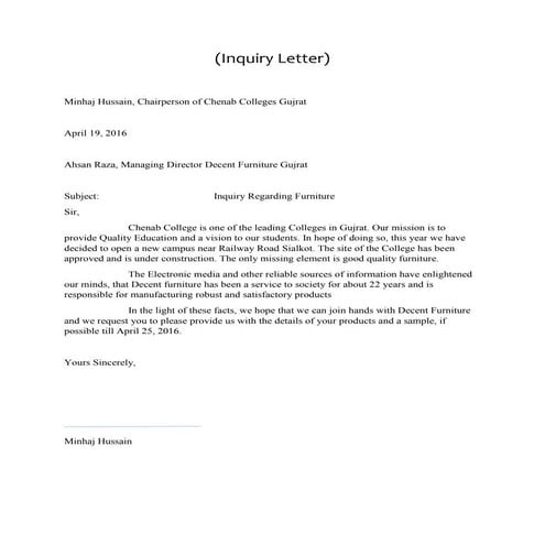 Business letters | PDF | Free Download