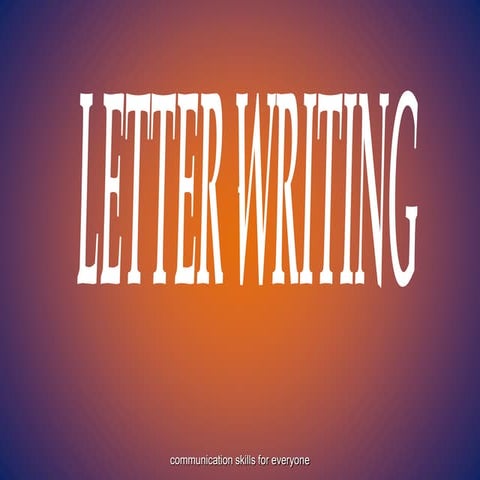 Business letters