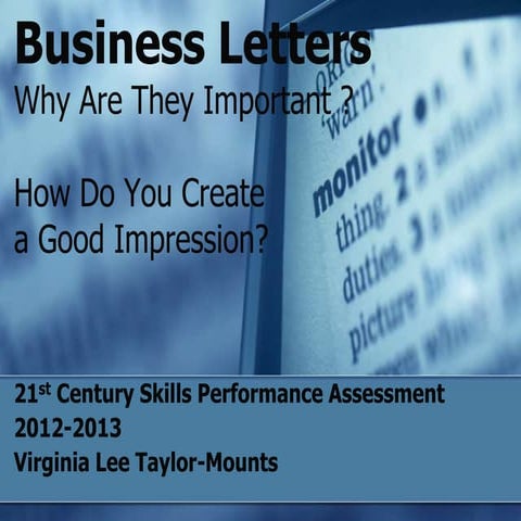 Business letters  pp
