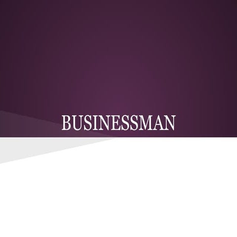 Businessman d