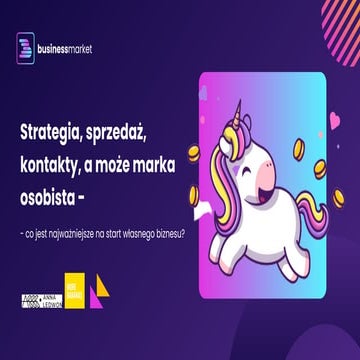 Strategia, sprzedaż, kontakty, a może marka osobista? Najważniejsze na ...