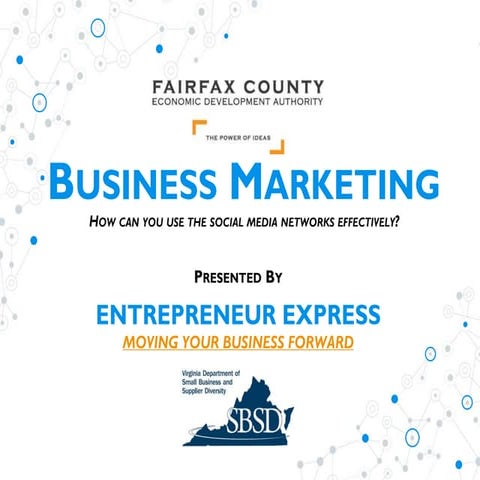 ENTREPRENEUR EXPRESS: Business Marketing 