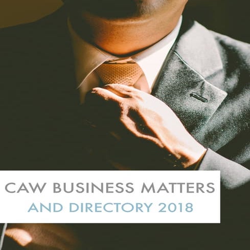 CAW Business Matters & Directories 2018