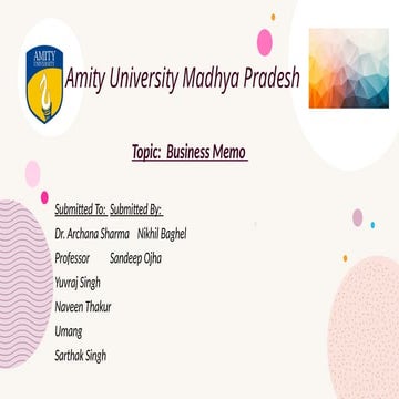 Business Memo for communication skills.pptx