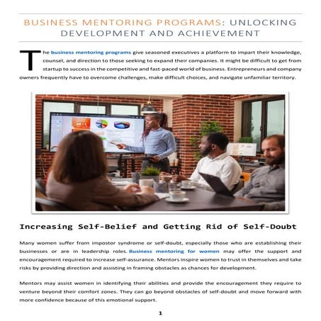 Business Mentoring Programs - Unlocking Development and Achievement.pdf