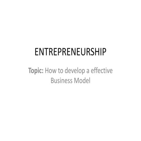 How to develop business model .pptx. pdf