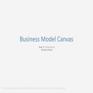 Business model canvas