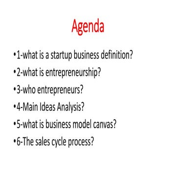 Business model canvas  نموذج العمل التجاري 