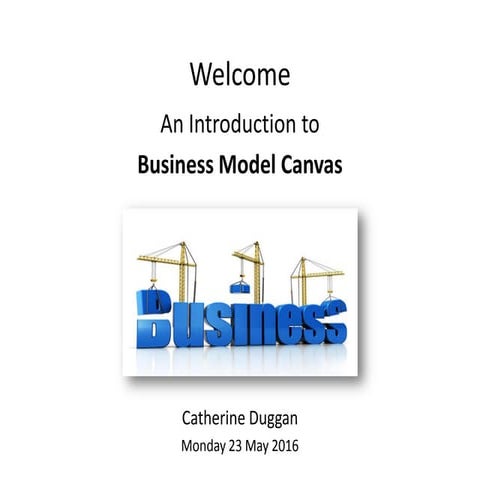 Updated Business Model Canvas 23 May 2016