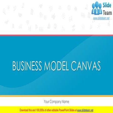 Business Model Canvas PowerPoint Presentation Slides 