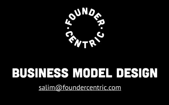 Business model design   emerge