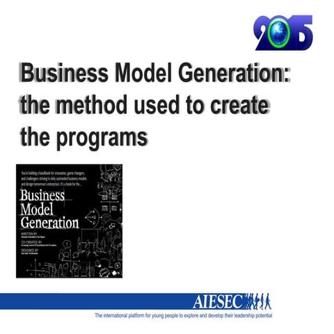 Business model explanation