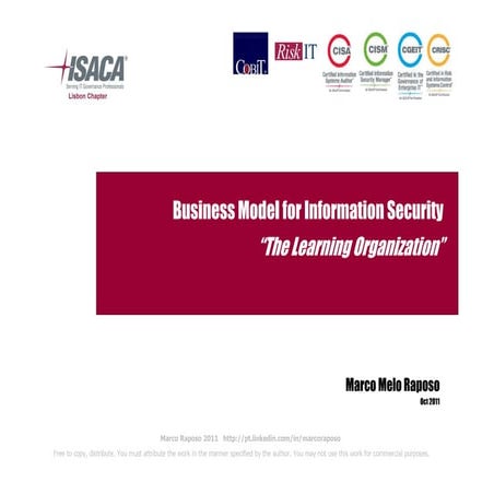 Business Model For Information Security