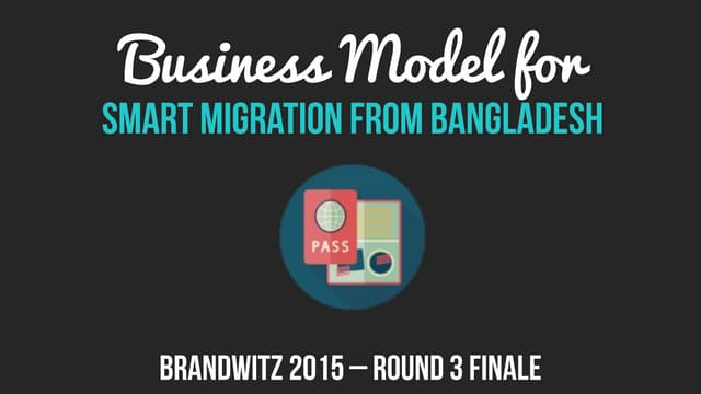 Business Model for Smart Migration ...