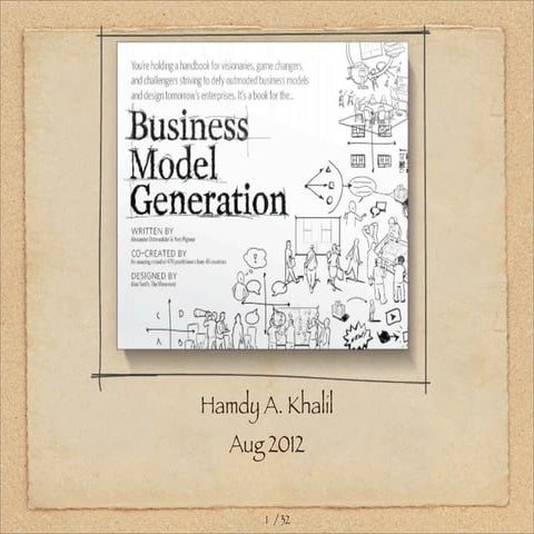 Business model generation