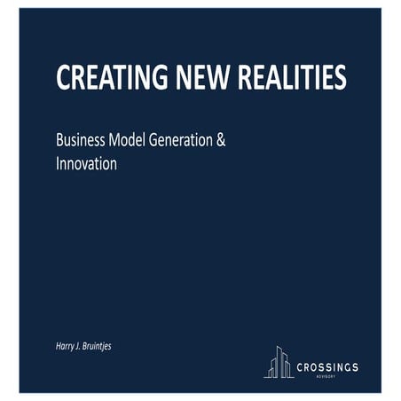 Business model innovation  - Crossings Advisory - Harry Bruintjes