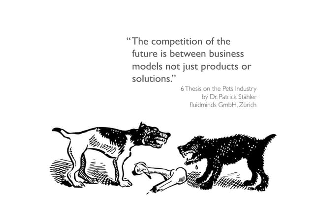 Rethinking the pets industry - a revolution in the coming