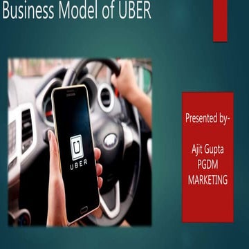 Business Model of UBER