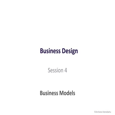 Business models