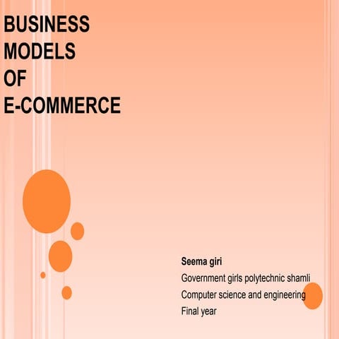 Business models