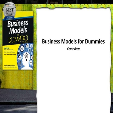 Business Models for Dummies Overview