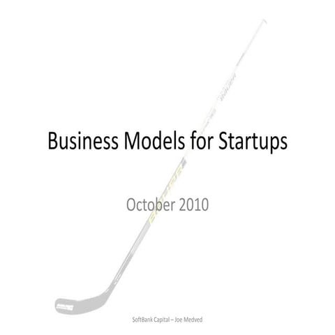 Business Models for Startups