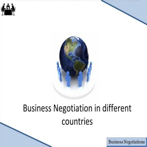 Business negotiations | PPT