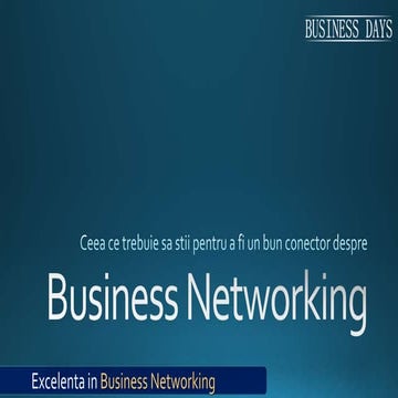 Business networking